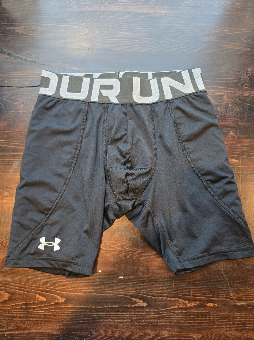 Under Armour Youth Large HeatGear Compression Shorts Black - YLG / G
